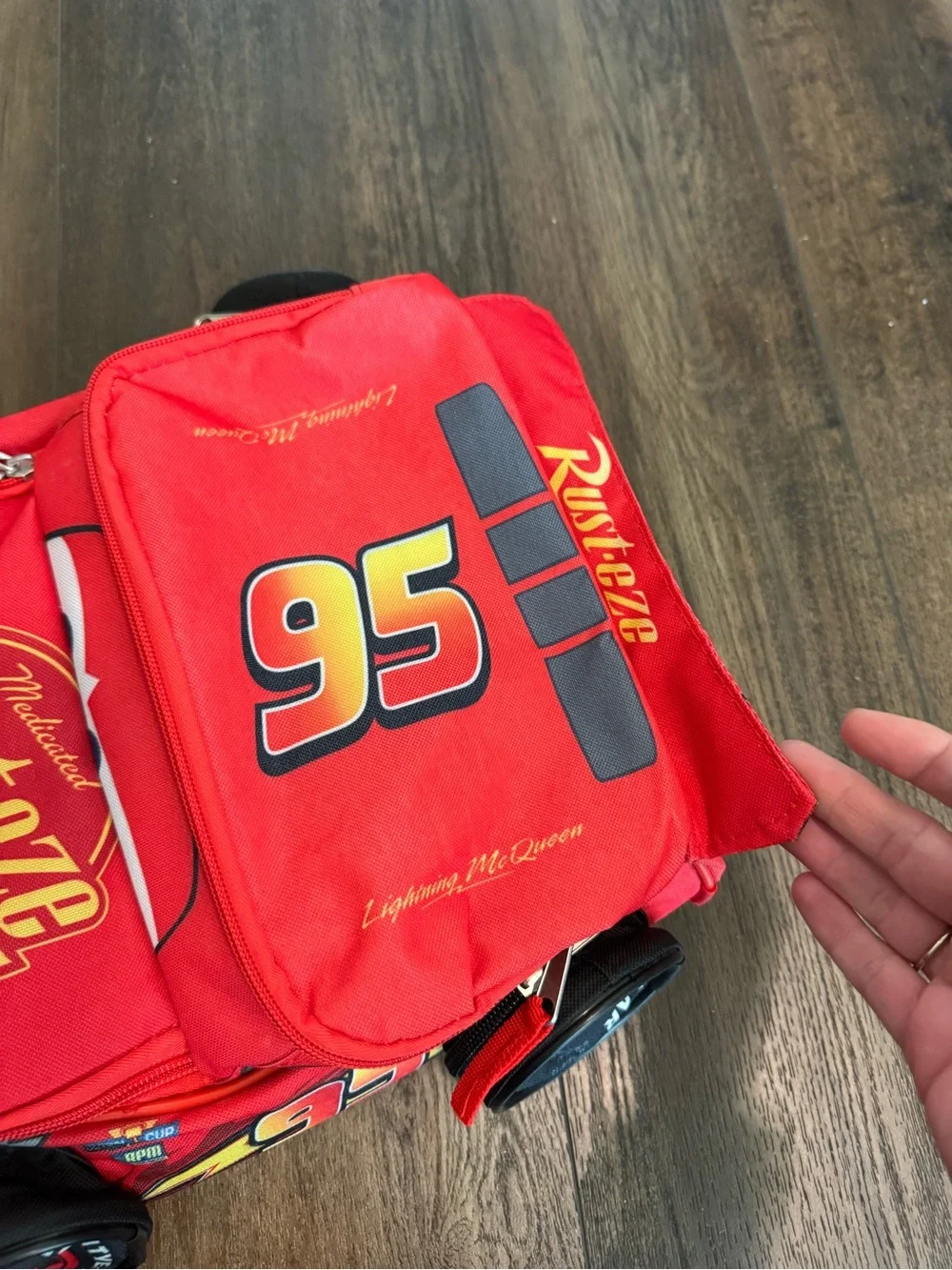 Disney Lightning McQueen Cars Toddler Backpack